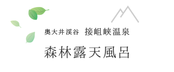 接岨峡温泉 森林露天風呂